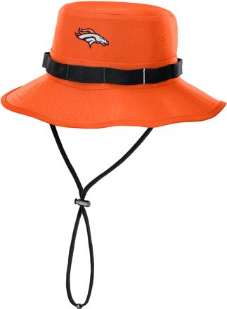 Nike Mens Denver Broncos Primetime Apex Boonie NFL Dri-FIT College Bucket Hat in Orange | NF1B89N8W-GP2