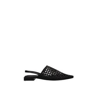 Marc Ellis Sandalo - Dames - Slip ons - Zwart - 37 EU - Leer - Schoenen