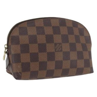 Louis Vuitton Pre-owned Vintage Damier Ebene Pouch - - Pre-owned - Donna - Marrone - ONE SIZE