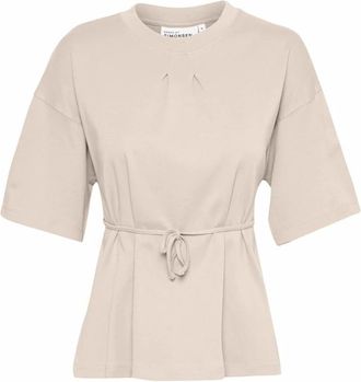 Karen by Simonsen Mujer, Camisetas, Beige, Talla: L