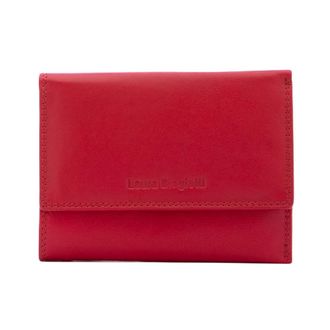 Laura Biagiotti Compact Wallet 760-31 - Dames - Accessoires - Rood - Maat: ONE Size Leer