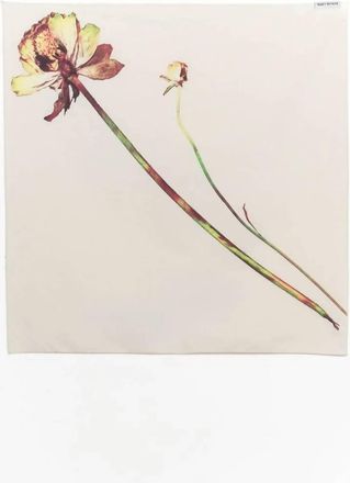 Issey Miyake Womens Pressed Flora Bandana In Ranunculus
