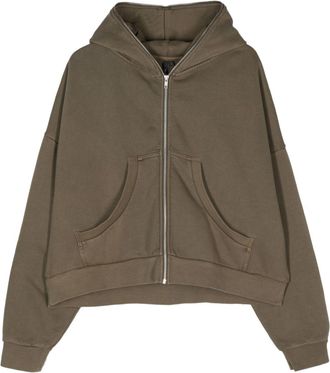 Entire studios Eternal organic cotton hoodie - men - Organic Cotton - M - Green