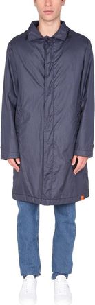 Aspesi Waterproof Nylon Raincoat - Blue