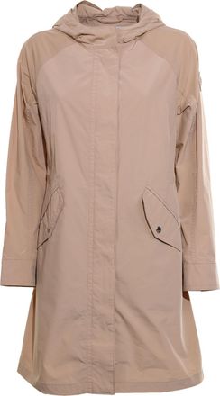 Woolrich Long Summer Parka With Hood