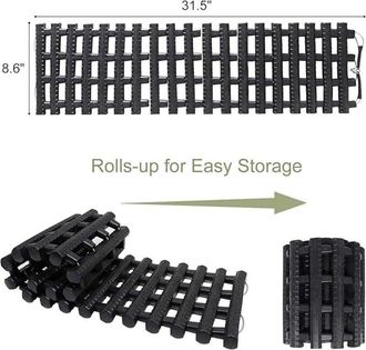 OEM Tapetes De Tracci&oacute;n Tpr De 80 Cm Para Recuperaci&oacute;n De Neum&aacute;ticos De Coche, Tabla De Tracci&oacute;n, Escalera De Tracci&oacute;n, Ayuda De Tracci&oacute;n De Emergencia Co