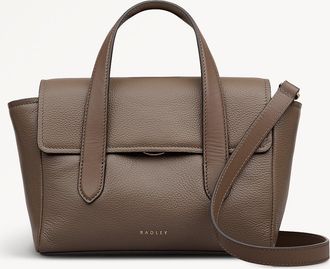 Radley London Coffee Small Flapover Grab Mayfair Lane AW25 Radley London