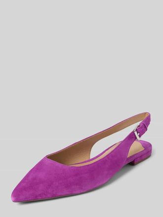 Lauren Ralph Lauren Ballerinas mit Dornschlie&szlig;e Modell LONDYN in Lila, Gr&ouml;&szlig;e 37,5