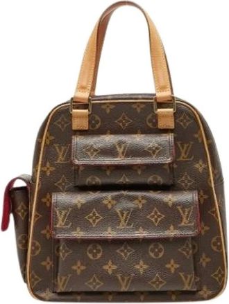 Louis Vuitton Pre-owned Handbags, female, Brown, Size: ONE SIZE Pre-owned Vintage Handbag