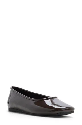 Aldo Darcyy Flat in Dark Brown at Nordstrom, Size 8.5