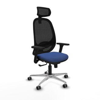 Piqueras y Crespo Silla De Oficina Piqueras Y Crespo Cilanco Negro Espuma Malla