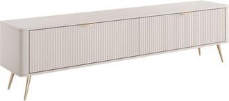 Mirjan24 Mobilier1 - Mueble tv Versoe 105, Beige, Número de puertas: 0, Número de cajones: 0, 200x52x38cm