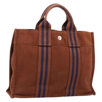Herm&egrave;s Bolso Tote Vintage Pre-owned - Pre-owned - Mujer - Marr&oacute;n - ONE SIZE