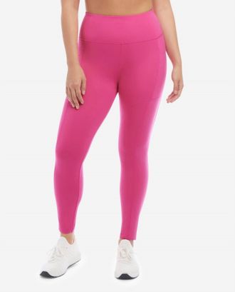 Danskin High Rise Bonded Leggings In Luminous Pink
