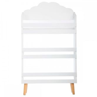 Muemue Biblioteca mdf blanco 100x58x18cm