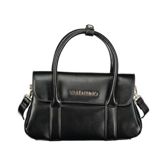 Valentino Handbags, female, Black, Size: ONE SIZE Polyethylene Handbag with Sleek Design