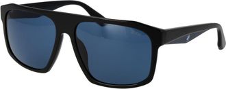 BMW Black Plastic Mens Sunglasses