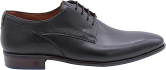 Ambiorix Stijlvolle Veterschoen - Heren - Nette schoenen - Zwart - 44 EU - Schoenen