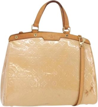 Louis Vuitton Pre-owned Handbags, female, Beige, Size: ONE SIZE Pre-owned Vintage Handbag