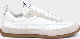 Alexander McQueen Men & apos;s EC1 Suede and Nylon Low-Top Trainers