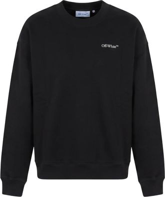 Off-white Jersey de manga larga con bordado discreto - Sweatshirts & Hoodies - Hombre - Negro - 2XL
