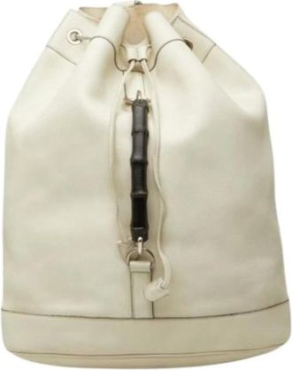 Gucci Zaino Vintage Pre-owned - - Pre-owned - Donna - Bianco - ONE SIZE