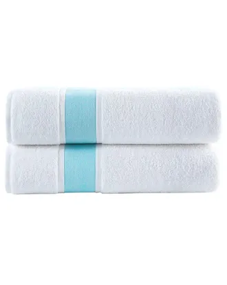 Brooks Brothers Ottoman Rolls 2Pc Bath Sheets
