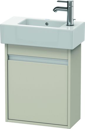 Duravit Duravit - Mueble Bajo Lavabo Ketho 225x450x550mm Apertura Derecha Taupe