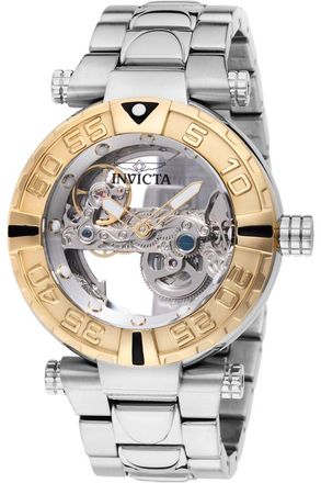 Invicta Subaqua 49504 Heren Horloge - Automatisch Uurwerk - Roestvrij Staal met zilveren Wijzerplaat - 47mm