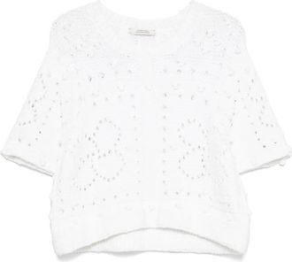 Dorothee Schumacher 3D-knit sweater - White