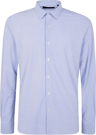 Roberto Ricci Design Oxford Jacquard Open Shirt