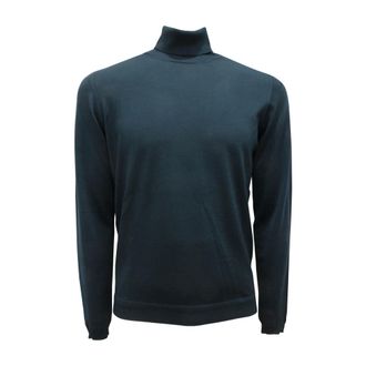 Goes Botanical Dolcevita Roll-neck Jumper - male - GOES BOTANICAL - Turtlenecks - Green - XS - Knitwear