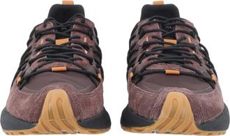 Keen Brown Textured Suede Sneakers
