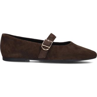 Vagabond Schoenen, Dames, Bruin, 40 EU, Su&egrave;de, Stijlvolle bruine su&egrave;de ballerinaschoenen