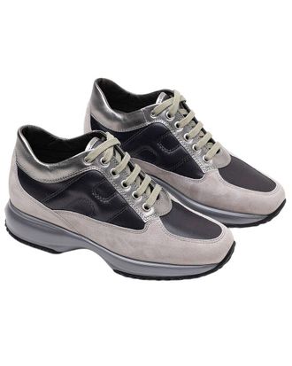 Hogan Interactive Allacciato Leather Loafer