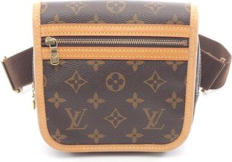 Louis Vuitton Brown Coated Canvas Leather Fanny Pack (Pre-Owned)