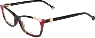 Carolina Herrera Womens 54 mm Red Opticals