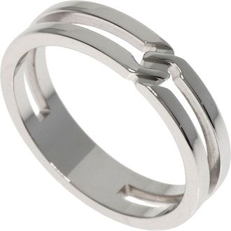 Gucci White Gold (18K) Band Ring (Pre-Owned)