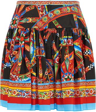 Dolce & Gabbana Carretto Skirt - Multicolor