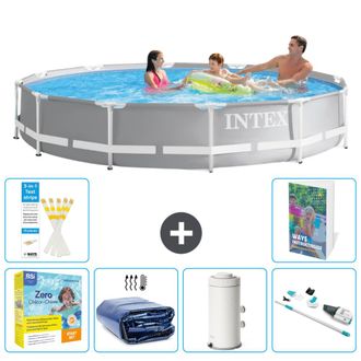 Intex Piscina Prism Frame Redonda - 366x76 Cm - 7-piezas S22