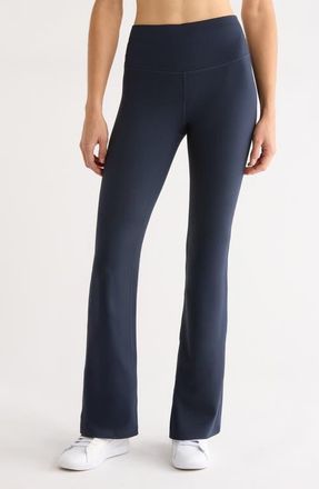 Zella Live In Flare Leggings in Navy Sapphire at Nordstrom, Size Xx-Large