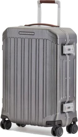 Piquadro Cabin Bags, male, Gray, Size: ONE SIZE Ultra Slim Hardside Spinner