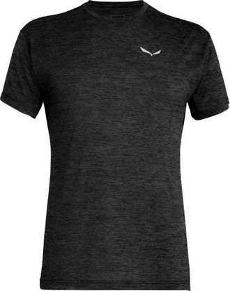 Salewa Puez Melange Dry S/S Tee T-Shirt für Herren | schwarz