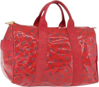 Bottega Veneta Pre-owned Weekend Bags, female, Red, Size: ONE SIZE Pre-owned Vintage Boston Bag