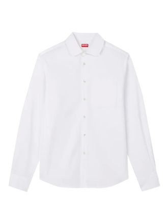 Kenzo Button-up overhemd - Wit