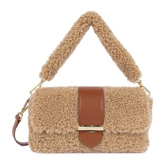 Lancaster Handbags, female, Brown, Size: ONE SIZE Sac trotteur A rabat Moumoute