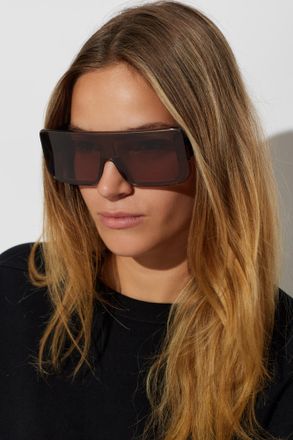 Rick Owens Sunglasses, Unisex, Brown