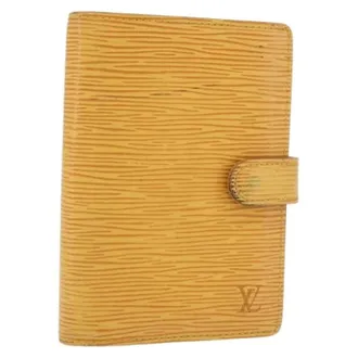 Louis Vuitton Pre-owned Wallets, female, Yellow, Size: ONE SIZE Pre-owned Day Planner Cover