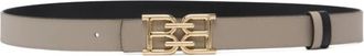 Bally Leren riem - Beige