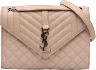 Saint Laurent Pre-owned Borsa a busta - - Pre-owned - Donna - Marrone - ONE SIZE